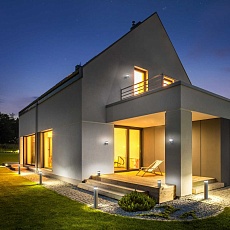 Уличный светодиодный светильник Elektrostandard 1532 Techno Led серый a052252 1