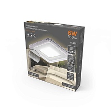 Встраиваемый светодиодный светильник Gauss Backlight Bubbles с подсветкой BL320 3