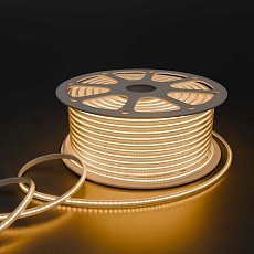 Светодиодная влагозащищенная лента Apeyron 11W/m 288LED/m COB теплый белый 50M 17-54 1