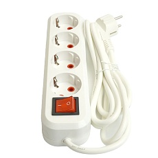 Удлинитель Stekker Home 4гн 2м с/з HM07-41-02 49358 2