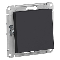 Переключатель одноклавишный проходной Systeme Electric AtlasDesign 10A 250V карбон ATN441061
