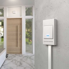 Звонок электромеханический Elektrostandard DBQ26M WM белый a055431 1