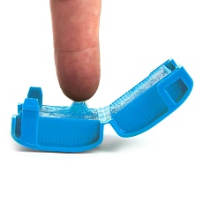 Коробка изоляционная с гелем, 450V, 52х38х26, синий LD548 49239 4