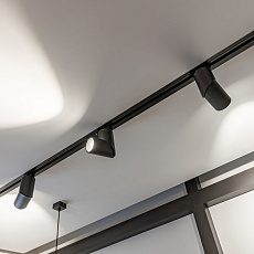 Шинопровод однофазные встраиваемый Elektrostandard Track Rail BK Recessed 85082/00 a057091 3