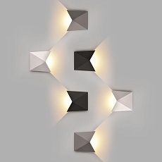 Уличный настенный светодиодный светильник Elektrostandard 1517 Techno LED Batterfly a038824 2