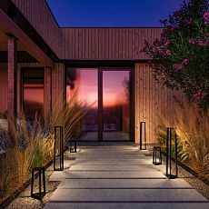 Уличный светодиодный светильник Maytoni Luft O466FL-L12B3K 1