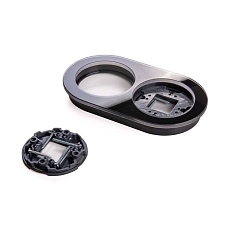 Рамка на 2 поста черная Werkel W0025108 4690389166457 3