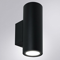 Уличный настенный светодиодный светильник Arte Lamp Torcular A1807AL-2BK 2