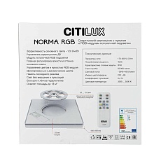 Потолочный светодиодный светильник Citilux Norma CL749K300 4