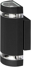Светильник уличный настенный ЭРА «Адрия» GBW-102-BL-0230 230В 2хGU10 IP54 вверх/вниз черный Б0069595 3