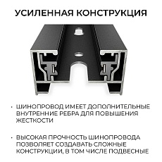 Шинопровод однофазный Apeyron R45-08 5