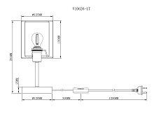 Настольная лампа Moderli Room V10626-1T 1