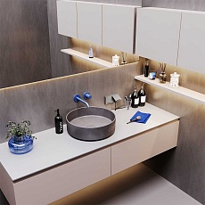 Розетка встраиваемая Voltum S70 с заземлением, защитными шторками и крышкой 16А, (кашемир) VLS040303 4