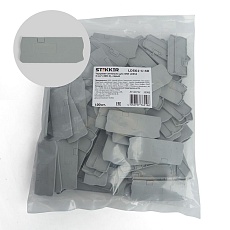 Торцевая заглушка для ЗНИ LD553 4 мм² (JXB ST 4), серый Stekker LD561-1-40 39986