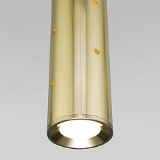 Подвесной светодиодный светильник Elektrostandard Bong 50214/1 Led золото a055667 1
