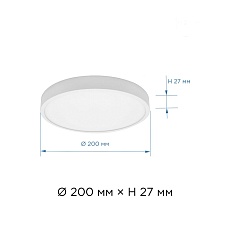 Накладная светодиодная панель Apeyron 06-65 2