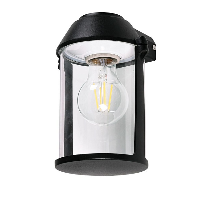 Уличный настенный светильник Arte Lamp Minchir A8306AL-1BK Фото № 1