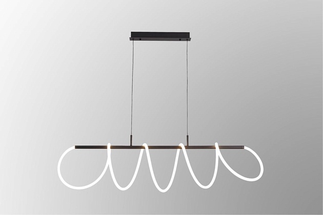 Подвесной светодиодный светильник Arte Lamp Klimt A2850SP-75BK Фото № 1