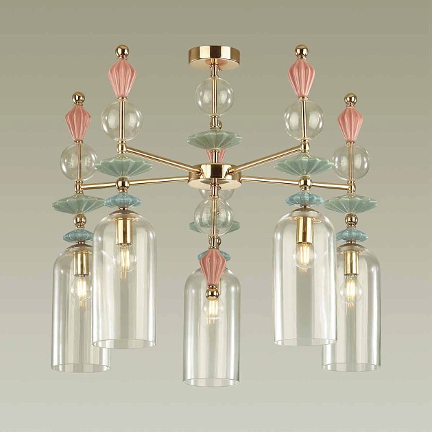 Подвесная люстра Odeon Light Classic Bizet 4855/5C Фото № 4